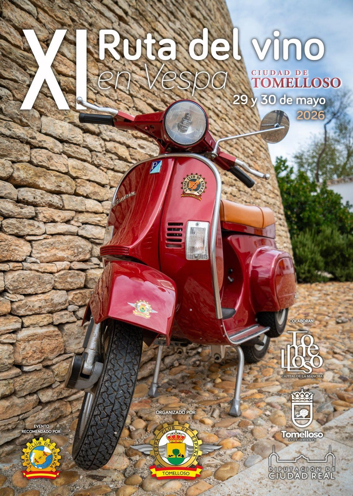 XI Ruta del Vino Vespa Club Tomelloso